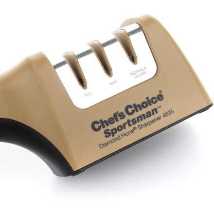 Точилка Chef’s Choice  CC4635 механическая  для охотничьих и спортивных ножей c углом заточки 15 и 20 градусов