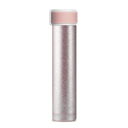 Мини-термос Asobu Skinny Glitter 0,23 литра, светло-розовый, SBV40NUDE
