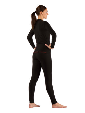 Комплект женского термобелья Lasting, черный - футболка Atala и штаны Aura L-XL, Atala9090LXL_Aura9090LXL