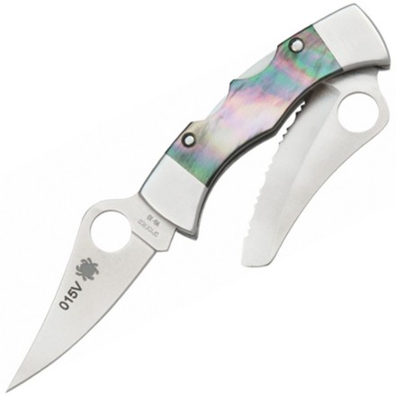 Нож складной Spyderco MicroDyad Black Pearl (C112P&amp;SBP), 112PSBP