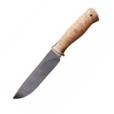 Нож Северная Корона Барс карельская береза, leopard-karelian-birch