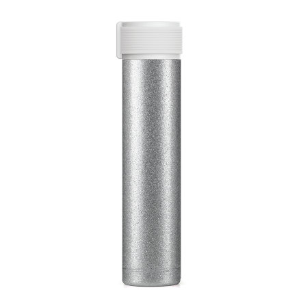 Мини-термос Asobu Skinny Glitter 0,23 литра, серебристый, SBV40SILVER