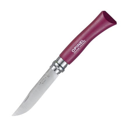 Нож Opinel №7, нержавеющая сталь, фиолетовый, 001427