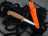 Уцененный товар Нож Morakniv Floating Serrated Knife, нержавеющая сталь, пробковая ручка, оранжевый. (царапина по клинку 5,5 см)