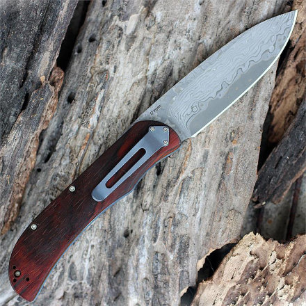 Складной нож Boker Exskelibur I Damascus Cocobolo, BK01BO222DAM
