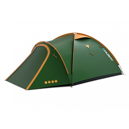 Палатка Husky Bizon 4 classic, темно-зеленый, 112287