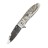 Нож складной Stinger FK-S071S , 82,5 мм серебристый, рукоять: сталь серебристый, картонная коробка