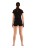 Комплект женского термобелья Lasting, черный - футболка ATEA и шорты BOBINA размер M (ATEA9090M_BOBI, ATEA9090M_BOBINA9090M