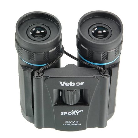 Бинокль Veber Ultra Sport БН 8x21, черный, LH69997