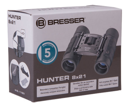 Бинокль Bresser Hunter 8x21, LH24477