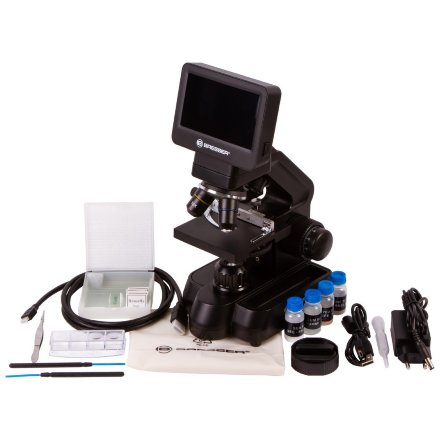Микроскоп цифровой Bresser Biolux Touch 5 Мпикс HDMI, 76466