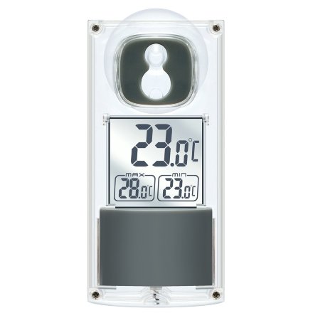 Термометр Bresser с солнечной панелью оконный, LH74597