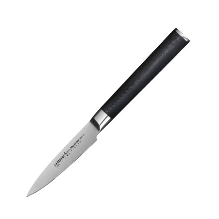 Нож кухонный Samura Mo-V овощной 90 мм, SM-0010, SM-0010K