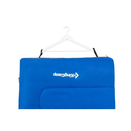 Спальный мешок KingCamp Oxygen 300 -12c 190x80 синий левый 3144, 113024