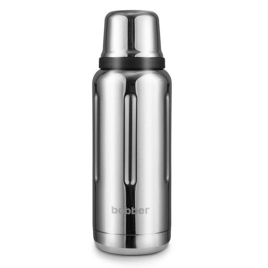 Термос Bobber Flask-1000  1л. серебристый (FLASK-1000/GLOSSY) (повреждена упаковка)