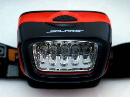 Налобный фонарь Solaris L20 Красный, 4607051084803