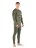 Комплект мужского термобелья Lasting, зеленый - футболка Apol и штаны Ateo L-XL, Apol6262LXL_Ateo6262LXL