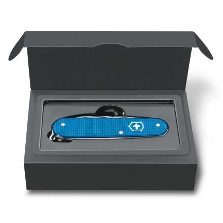 Нож складной Victorinox Alox Cadet 0.2601.L20 84мм 9 функций голубой подарочная коробка