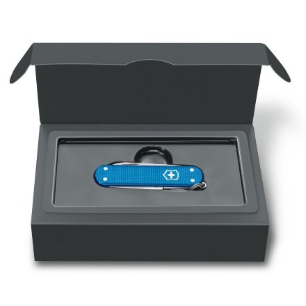 Нож складной Victorinox Alox Classic 0.6221.L20 58мм 5 функций голубой подарочная коробка