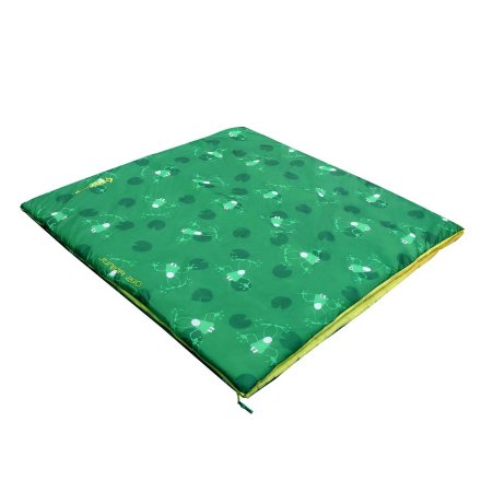 Спальный мешок KingCamp Junior 200 +4°с 3130 зеленый правый, 6951157493235