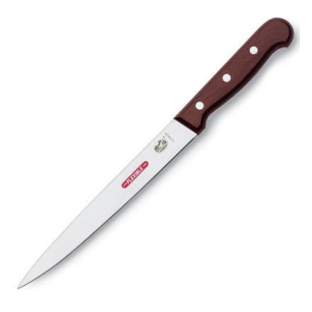 Нож Victorinox филейный, лезвие 18 см, дерево 5.3700.18
