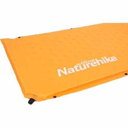 Коврик для сна Naturehike NH15Q002-D   надувной с подушкой желтый, 6927595782576