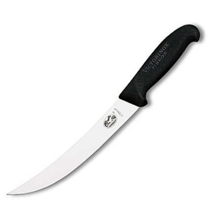 Нож Victorinox разделочный лезвие изогнутое 25 см (5.7203.25)