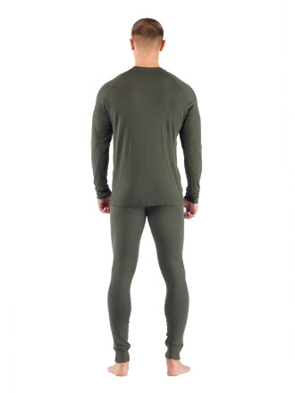 Комплект мужского термобелья Lasting, зеленый - футболка Rosta и штаны Rex размер L (Rosta6262L_Rex6, Rosta6262L_Rex6262L