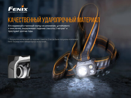 Уцененный товар Налобный фонарь Fenix HP25RV2.0(Состояние нового. Комплектация полная)
