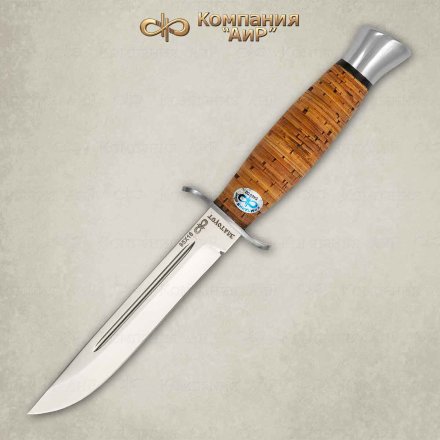 Нож АиР Финка-2 рукоять береста, клинок 100х13м, AIR4376