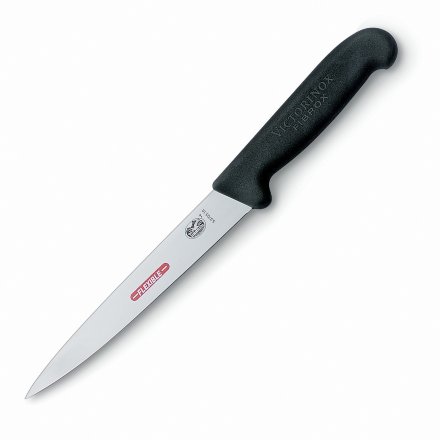 Нож Victorinox филейный &quot;Fibrox&quot;, лезвие 16 см, черный 5.3703.16