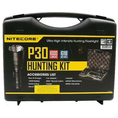 Комплект для охоты Nitecore P30 Hunting Kit Cree XP-L HI V3, 16107