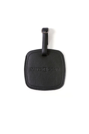 Бирка для багажа Swissgear WJ3190black , черная, 10,5x0,4x10,5 см