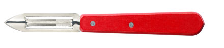 Нож для чистки овощей Opinel №115, деревян. рукоять, нерж. сталь, красный, коробка, 002135