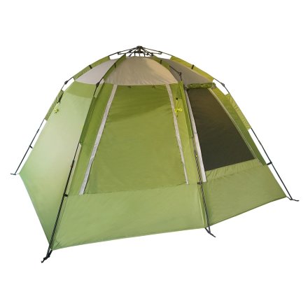 Палатка BTrace Express 4 быстросборная, Зеленый T0491, 4609879007262