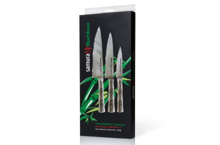 Набор кухонный Samura Bamboo из 3 ножей, SBA-0220, SBA-0220K