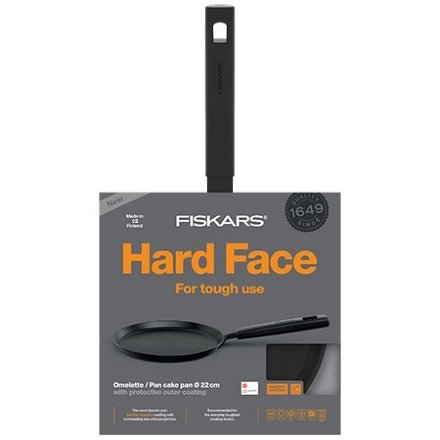 Сковорода Fiskars блинная 22см Hard Face (1052229)
