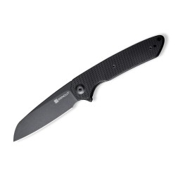 Уцененный товар Складной нож SENCUT Kyril 9Cr18MoV Steel Black Stonewashed Handle G10 Black (витринный образец)