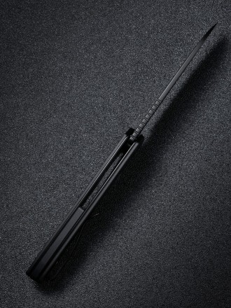 Уценённый товар Складной нож SENCUT Kyril 9Cr18MoV Steel Black Stonewashed Handle G10 Black (витрин.образец)