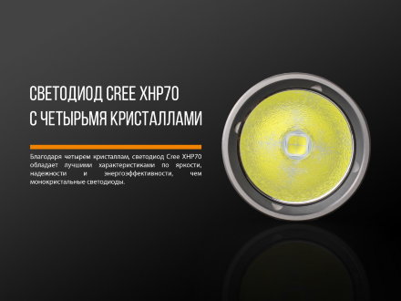 Фонарь Fenix UC52 2018 Cree XHP70 LED