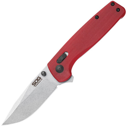 Нож складной SOG Terminus XR G10 красный TM1023