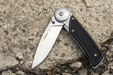 Нож складной Кизляр Байкер-1 клинок Х12МФ, рукоять АБС-пластик, 08003