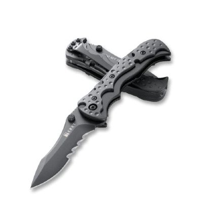 Нож складной CRKT Mini My Tighe Black With Veff Serrations by Brian Tighe, 1093K, CR1093K