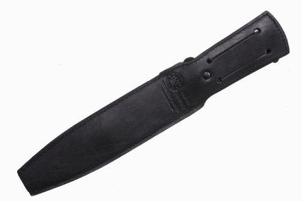 Нож Кизляр Ворон-3 03017 клинок стоунвош черный, рукоять эластрон