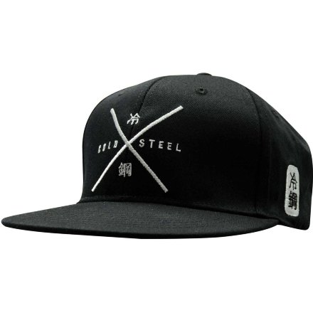 Бейсболка Cold Steel Embroidered Hat черная с логотипом CS94HCSX, CS_94HCSX