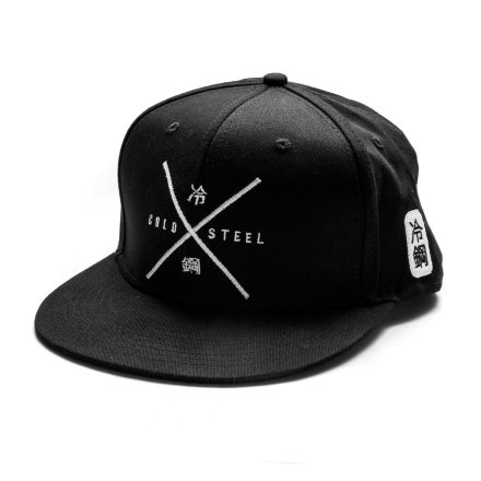Бейсболка Cold Steel Embroidered Hat черная с логотипом CS94HCSX, CS_94HCSX