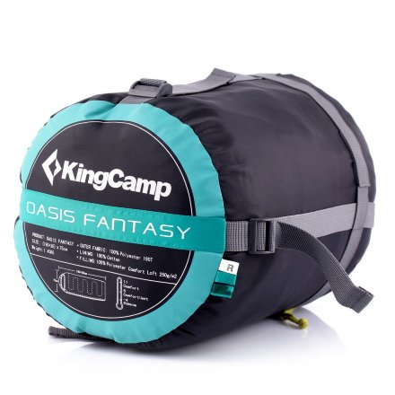Спальный мешок KingCamp Oasis Fantasy -4°с 7003 левый, 6939994208939