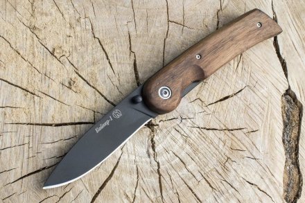 Нож складной Кизляр Байкер-1 клинок ШХ15, рукоять орех, 08005