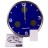 Часы настенные Bresser MyTime io NX Thermo/Hygro 30 см синие, 76465