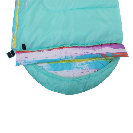 Спальный мешок KingCamp Rainbow 250 +5°с 9009 бирюзовый правый, УТ-00007230